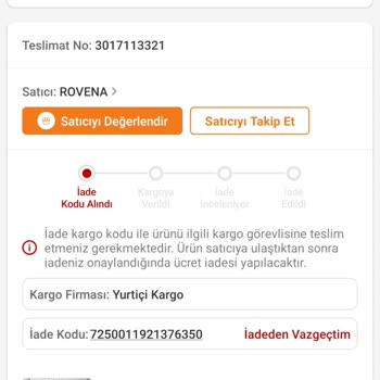 Trendyol Ürün Eksik Ürün İletisim Zorluğu