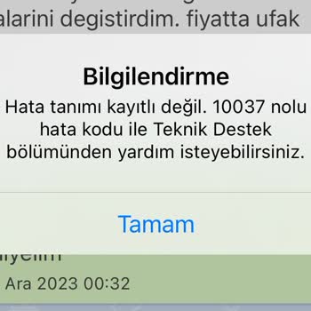 Sahibinden Uygulama Üzerinden Mesaj Gönderememek