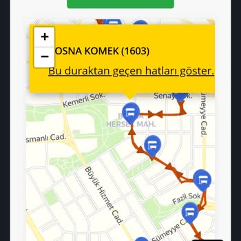 Konya Büyükşehir Belediyesi Otobüs Durakları Kestirmeden Geçip İlerliyor