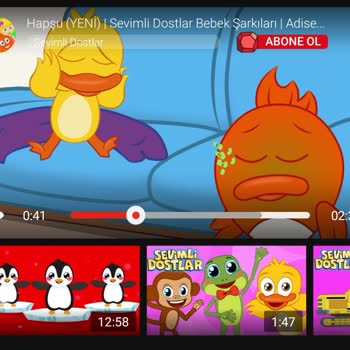 Youtube.com Sevimli Dostlar Hapşu Videosu