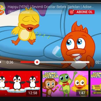 Youtube.com Sevimli Dostlar Hapşu Videosu
