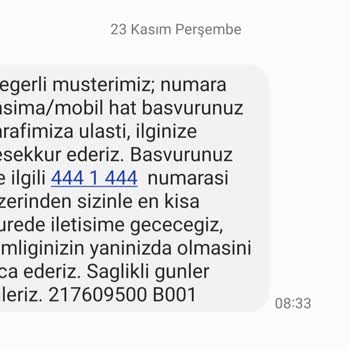 Türk Telekom Sim Hart Teslimatı