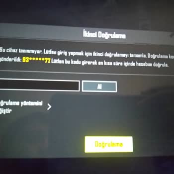 Pre Dünyam Hesaba İkili Doğrulama Eklemiş Hesabın Sahibi