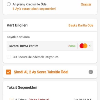 Trendyol Avantajlı Ödeme Mağduriyeti