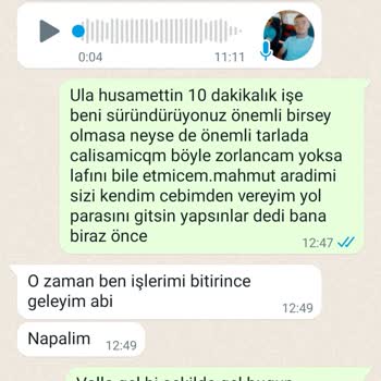 Başak Traktör Servis İn İstenilen Saatte Gelmemesi