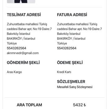 Lame Medikal Giyim Hatalı Ürün Gönderimi, Yalan Beyan Ve Müşteriyi Yanıltma