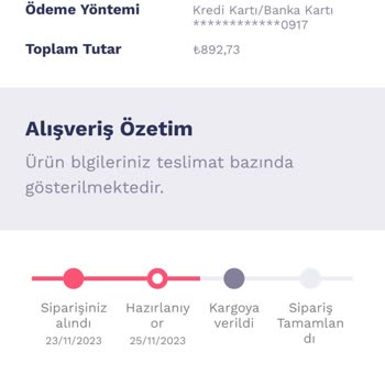Penti Ürünlerim Kargoya Verilmedi