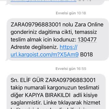 Kargoist Kargom Başkasına Teslim Edildi