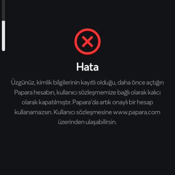 Papara Param Hesapta Kaldı