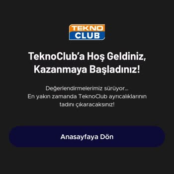 Teknosa 10 Gündür Teknoclub Üyelik Değerlendirmesi Devam Ediyor