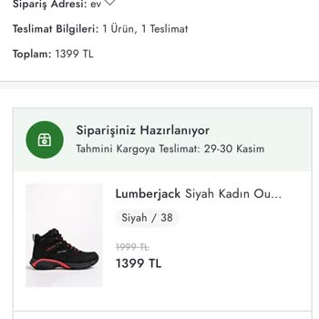 Boyner Geciken Kargolama Süreci