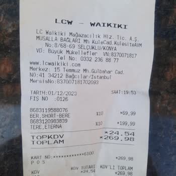 LC Waikiki Personelin İade Yapmaması