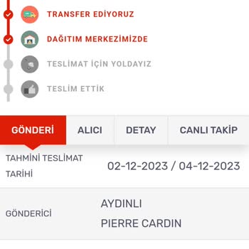 Kargomsende Muhatap Yok!