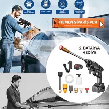 Sepetfirsati.com Robo Şarjlı ve Basınçlı Su Tabancası Siparişi
