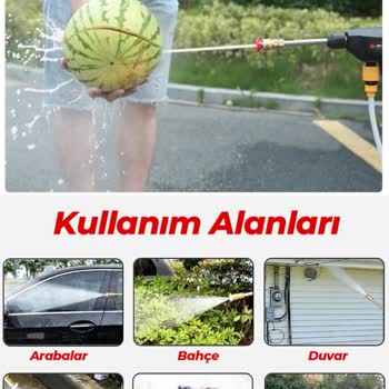 Sepetfirsati.com Robo Şarjlı ve Basınçlı Su Tabancası Siparişi