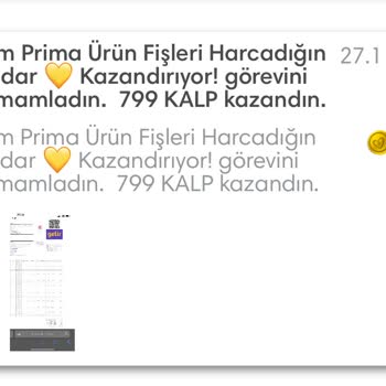 Prima Puan Eksik Yüklenmesi
