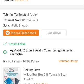 Trendyol 2 Ürün Aldım Tek Ürün Geldi Diğer Ürünüm Ortada Yok Parasını Ödedim