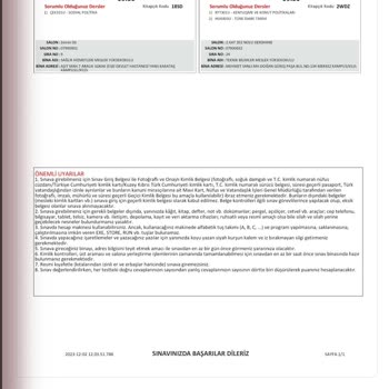 Eskişehir Anadolu Üniversitesi AÖF Sınav Merkezi Sorunu