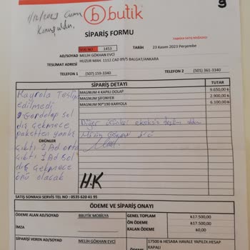 Bbutik Mobilya Geç Gelen Ve Eksik Teslimat