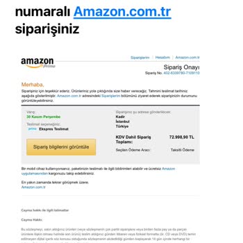 Amazon.com.tr Haksız Fiyat Farkı İsteği!