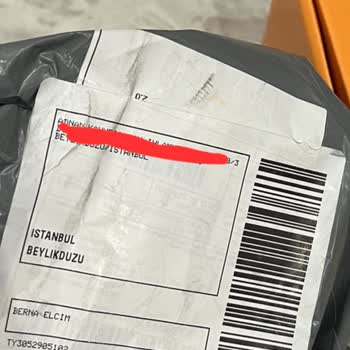 Armani Beauty Çapraz Kargodan Dolayı Ürünün Tekrar Göndermesi Ricası