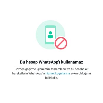 WhatsApp Giriş Engelli