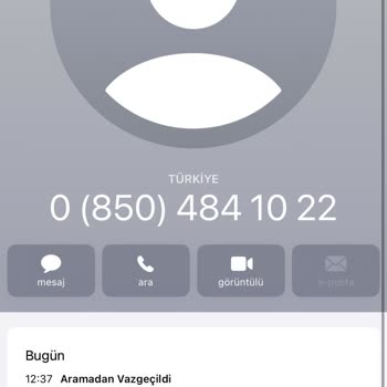 0850 484 10 22 0 (850) 484 10 22 Numarasından Arandım 1bastım Kapandı