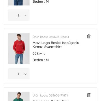 Mavi Kampanyalı Siparişi İptal Etmesi