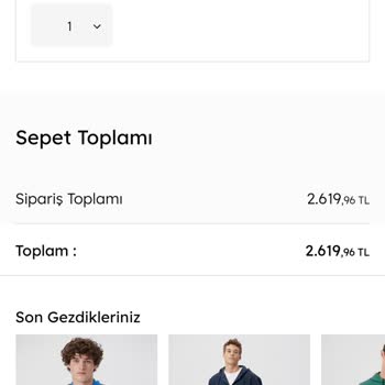 Mavi Kampanyalı Siparişi İptal Etmesi