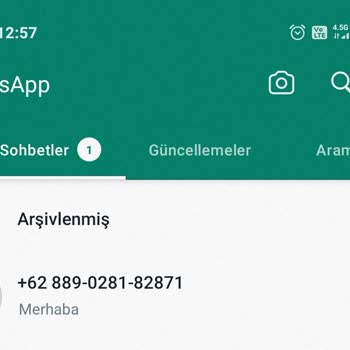 WhatsApp Tanımadığım Ülke Kodlu Numara