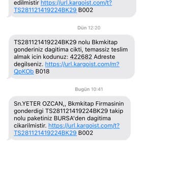 Kargoist Kargo Gecikmesi İletişim Sorunu