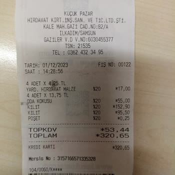 Küçükpazar Samsun Müşteri Memnuniyetsizliği