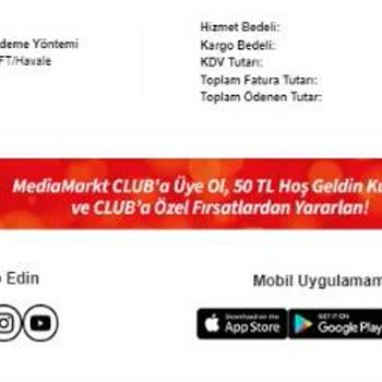 Media Markt EFT Onaylama Problemi