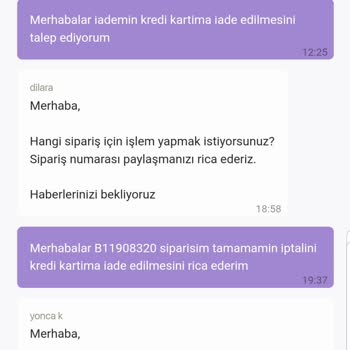 Gardrops Para İadesi Yapmıyor