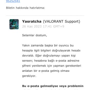 itemsatış Valorant Hesap Geri Alınma