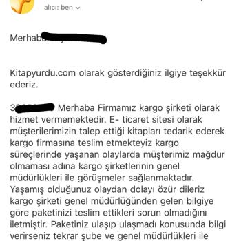Kitapyurdu Kişisel Bilgilerimi Kargo İle Paylaştı