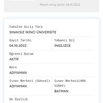 Anadolu Üniversitesi Sınav Yeri Değişlikliği