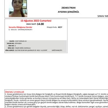 AÖF Sınav Yeri Değişikliği Habersiz Olarak Yapılmış