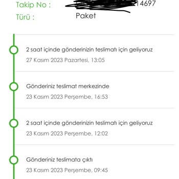 Kolay Gelsin Teslim Edilemeyen Kargo
