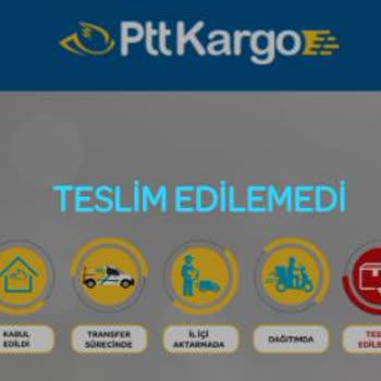 Evde Olmama Rağmen PTT Kargomu Teslim Etmedi