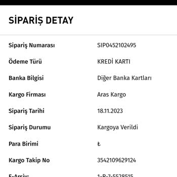 Kartal Yuvası Https://www.kartalyuvasi.com.tr/den Aldığım Ürün 15 Gündür Gelmedi
