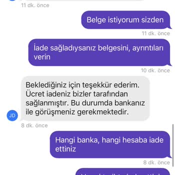 Getir Siparişi Teslim Etmeme Ve Para İadesi Yapmama