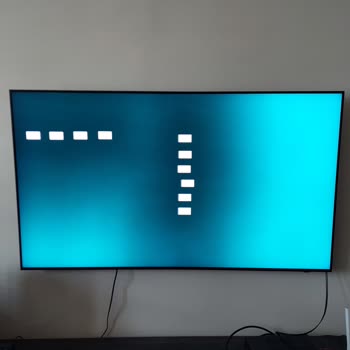 Samsung QN90B'de Oluşan Gölgeler Ve Sabit Lekeler.