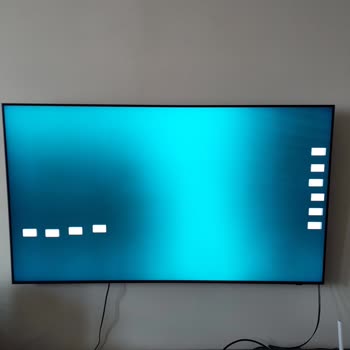 Samsung QN90B'de Oluşan Gölgeler Ve Sabit Lekeler.