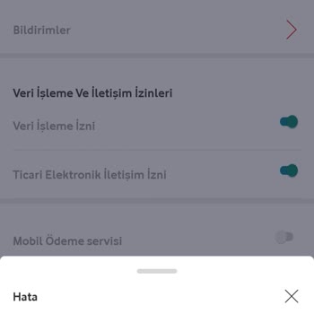 Vodafone Pay Pişmanlıktır