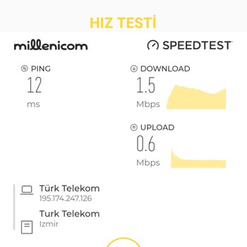 Kablo Net Düşük Hiz Pişmanlık