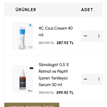 Cosmed Siparişi Eksik Gönderiyor