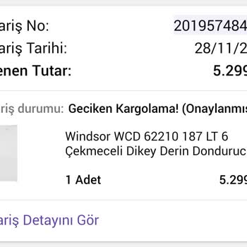 Vsoutlet Sipariş Ettiğim Ürünü Göndermiyor