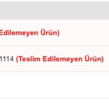 Migros Temin Edilemeyen Ürün