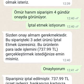 Madame Coco İptal Edilen Ürünün Gönderilmesi Ve Kargoda Kaybolması.